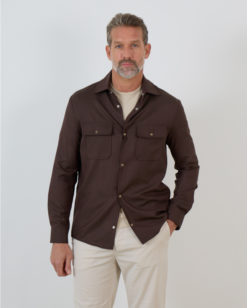 Next Brown Overshirt