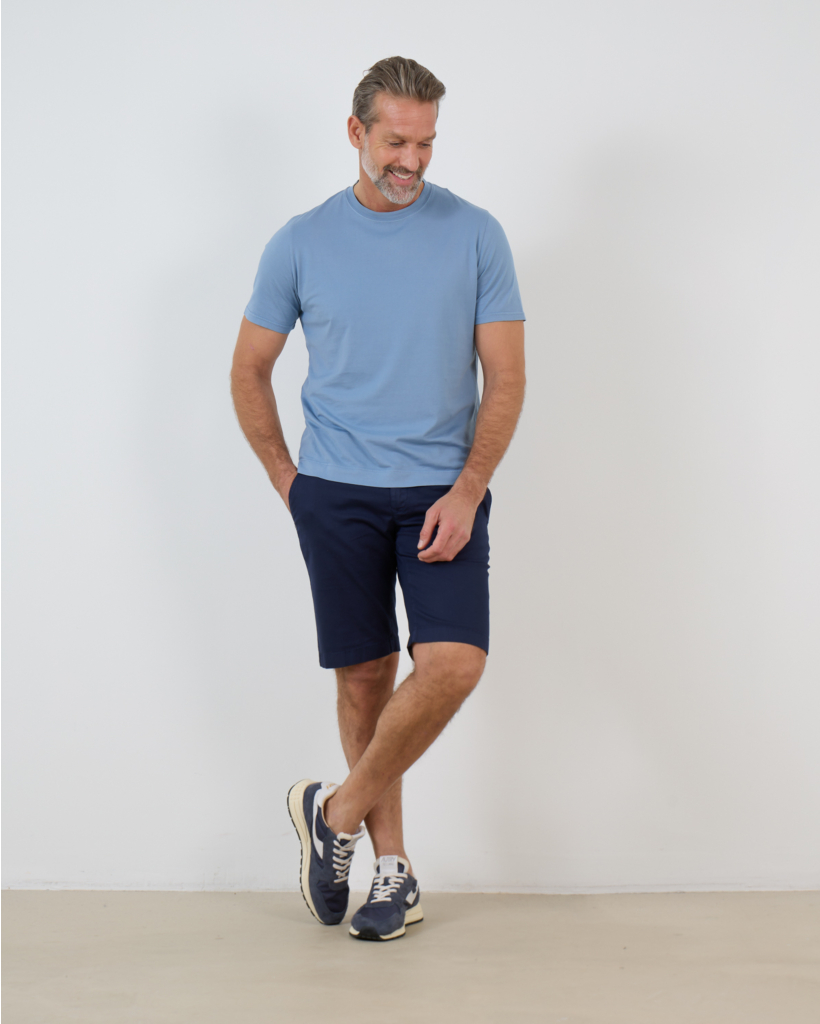 Bob Slim Fit Shorts Dark Blue