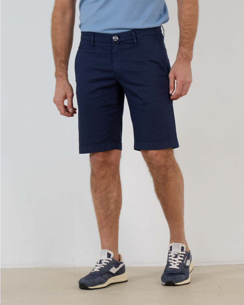 Bob Slim Fit Shorts Dark Blue