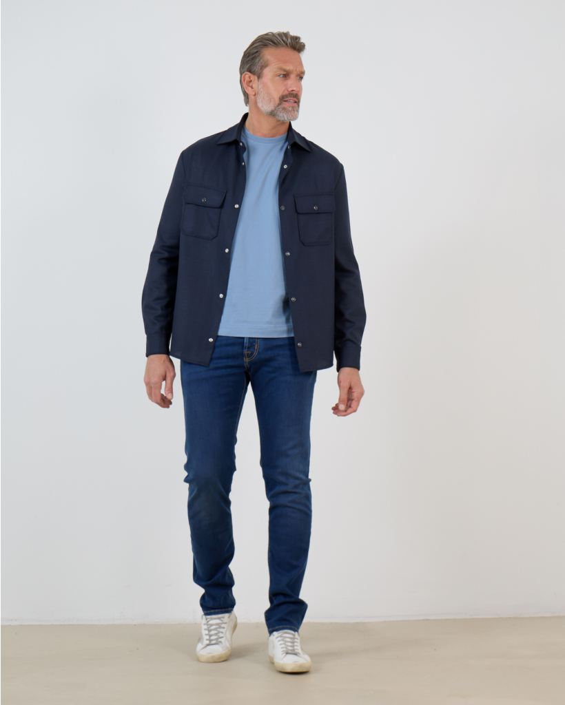 Nick Slim Jeans Dark Blue