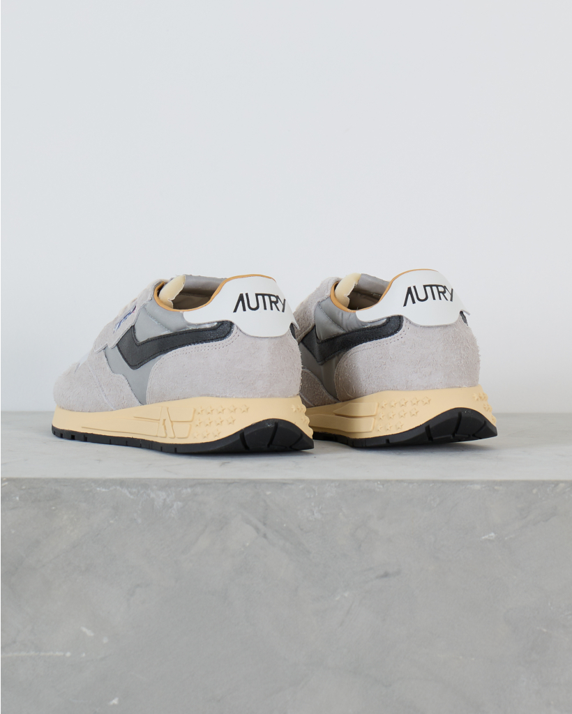 Reelwind Suede Mesh Low Sneaker Grey Silver