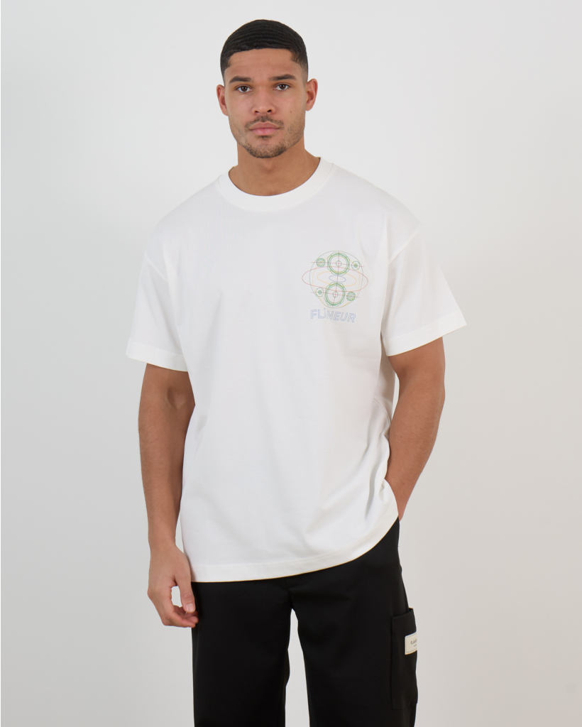 Speaker Graphic Design T-Shirt White