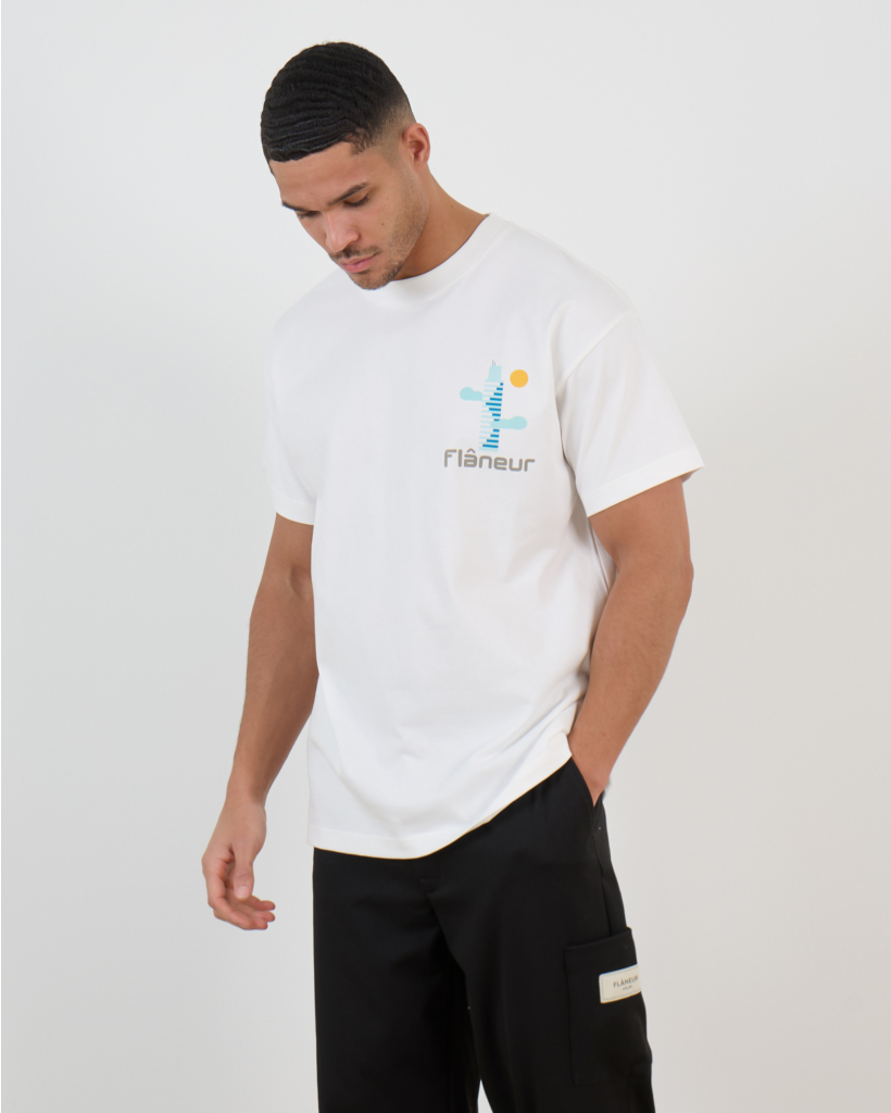 Festival Map White T-shirt