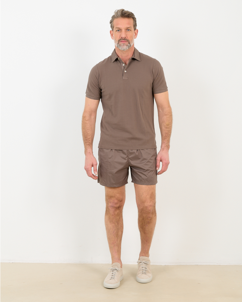 North taupe polo