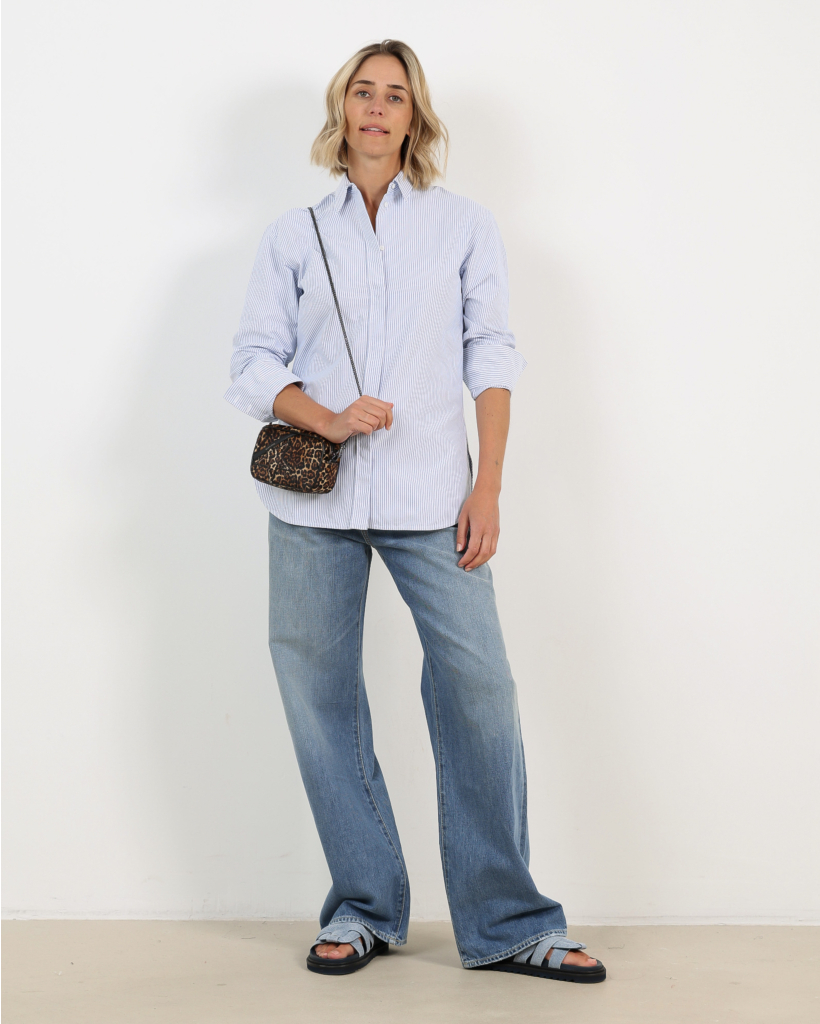 Teri Wide Leg Jeans Blue