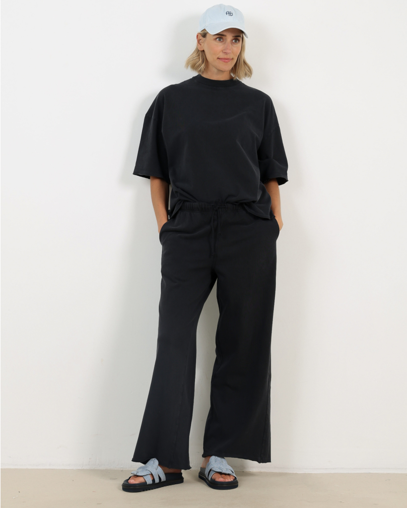 Oversized Raw-Hem T-Shirt Tenebre Vintage