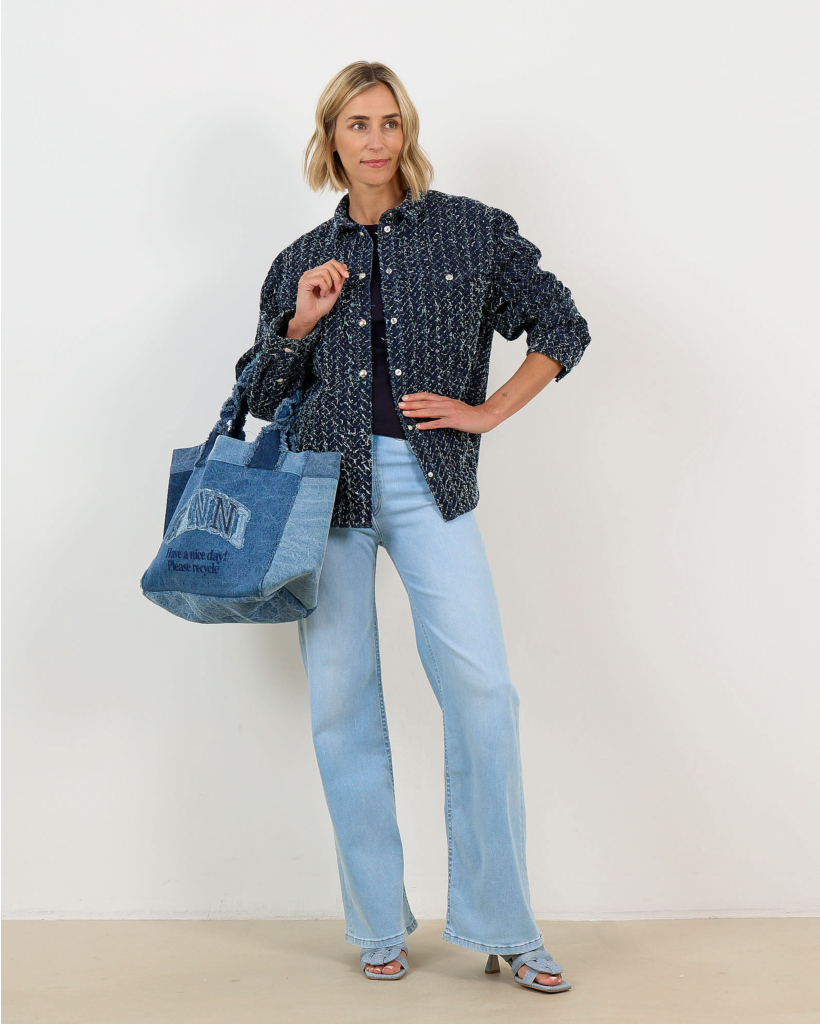 Palazzo Hypersoft Jeans Bleach L32