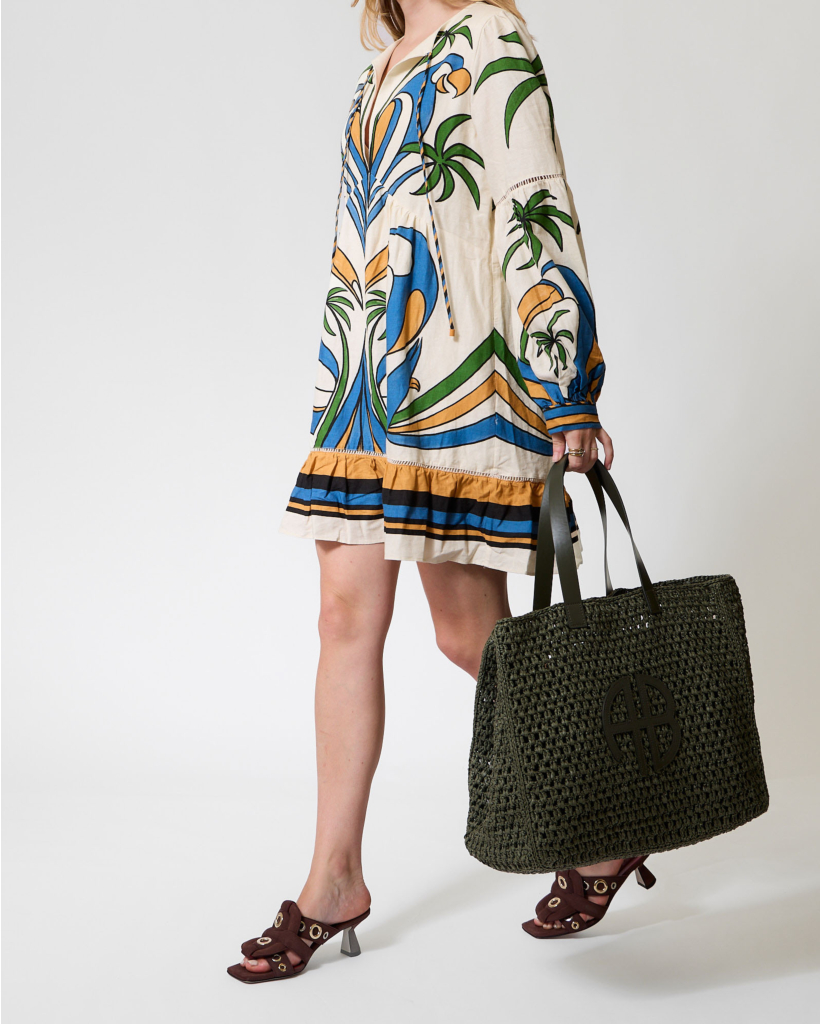 Graphic Short Dress Tropical