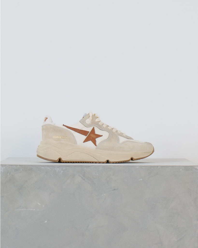 Beige Running Sneaker