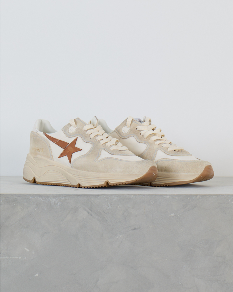 Beige Running Sneaker