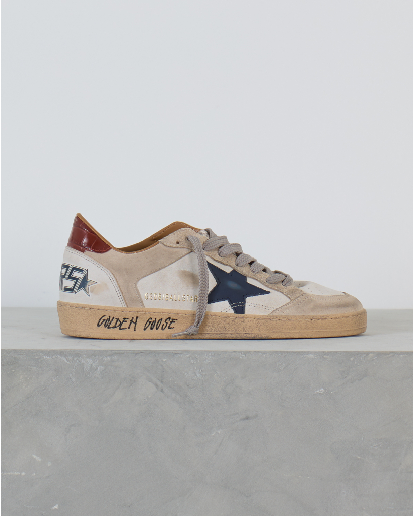 Ball Star Sneaker Blue/ Brown