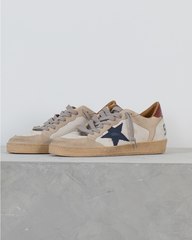 Ball Star Sneaker Blue/ Brown