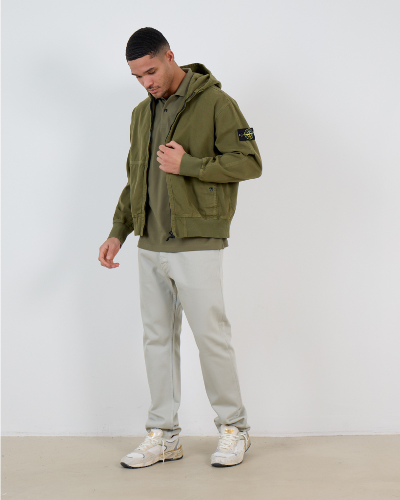 2200011 Short Sleeve Polo Military Green