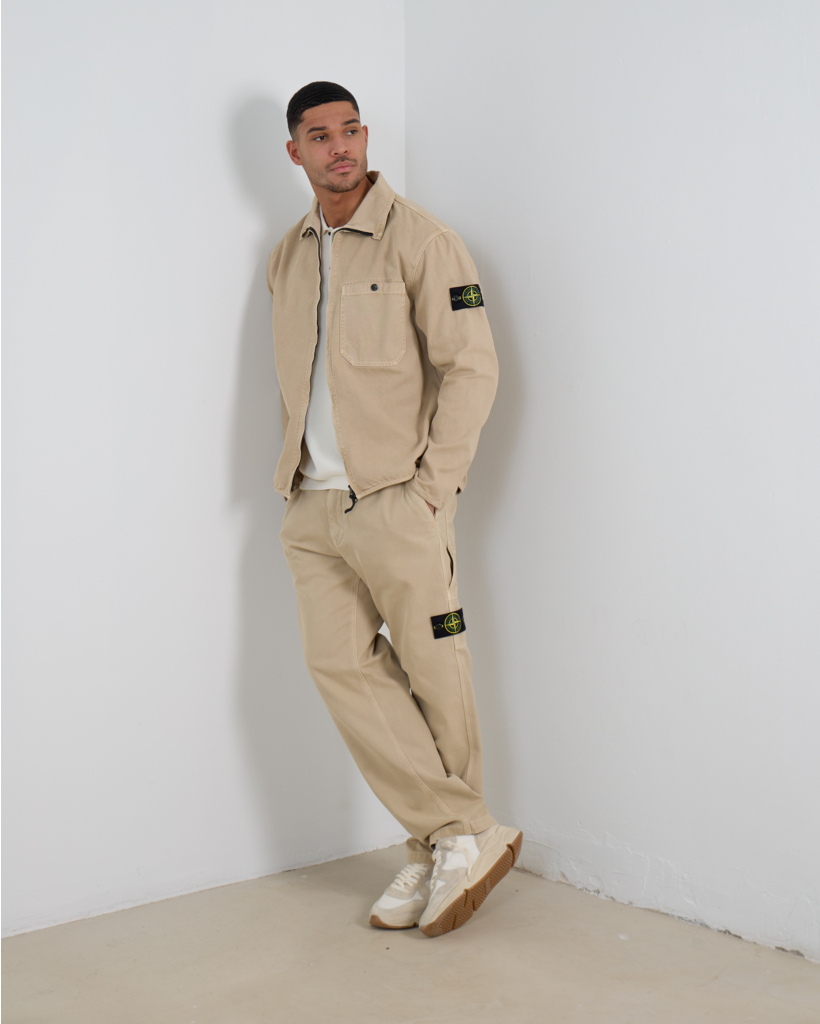 3100037 Trousers 'Old' Effect Desert