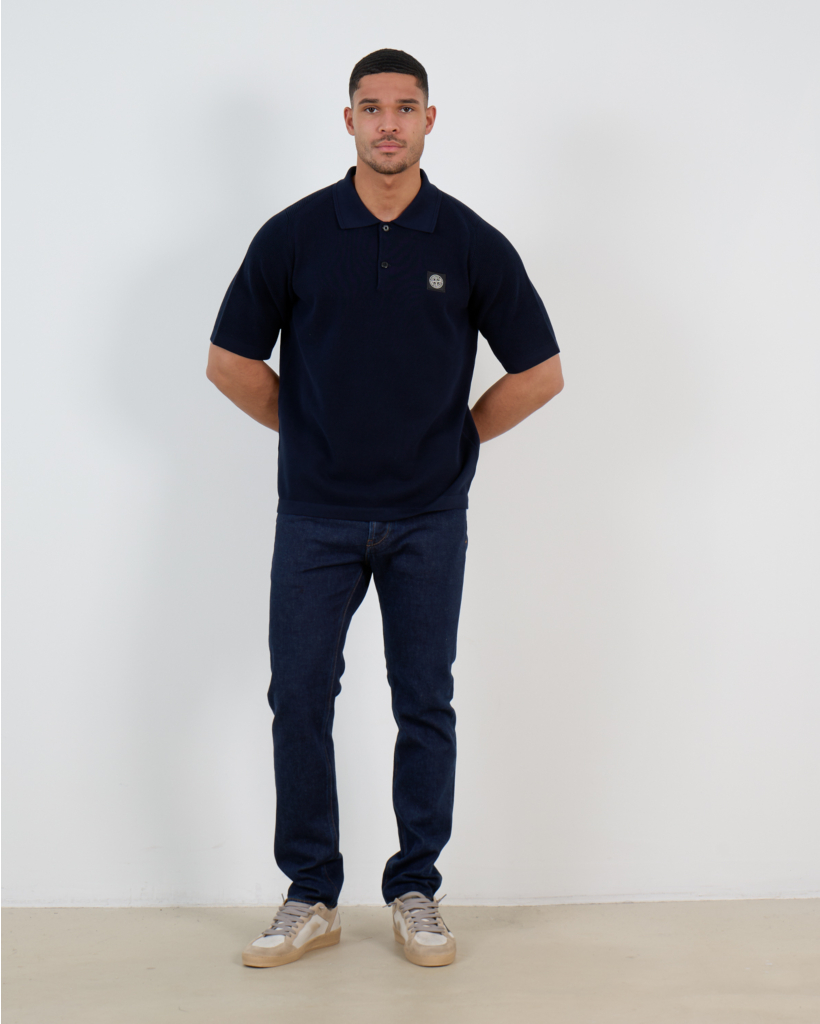 5100030 Polo Short Sleeve Navy Blue