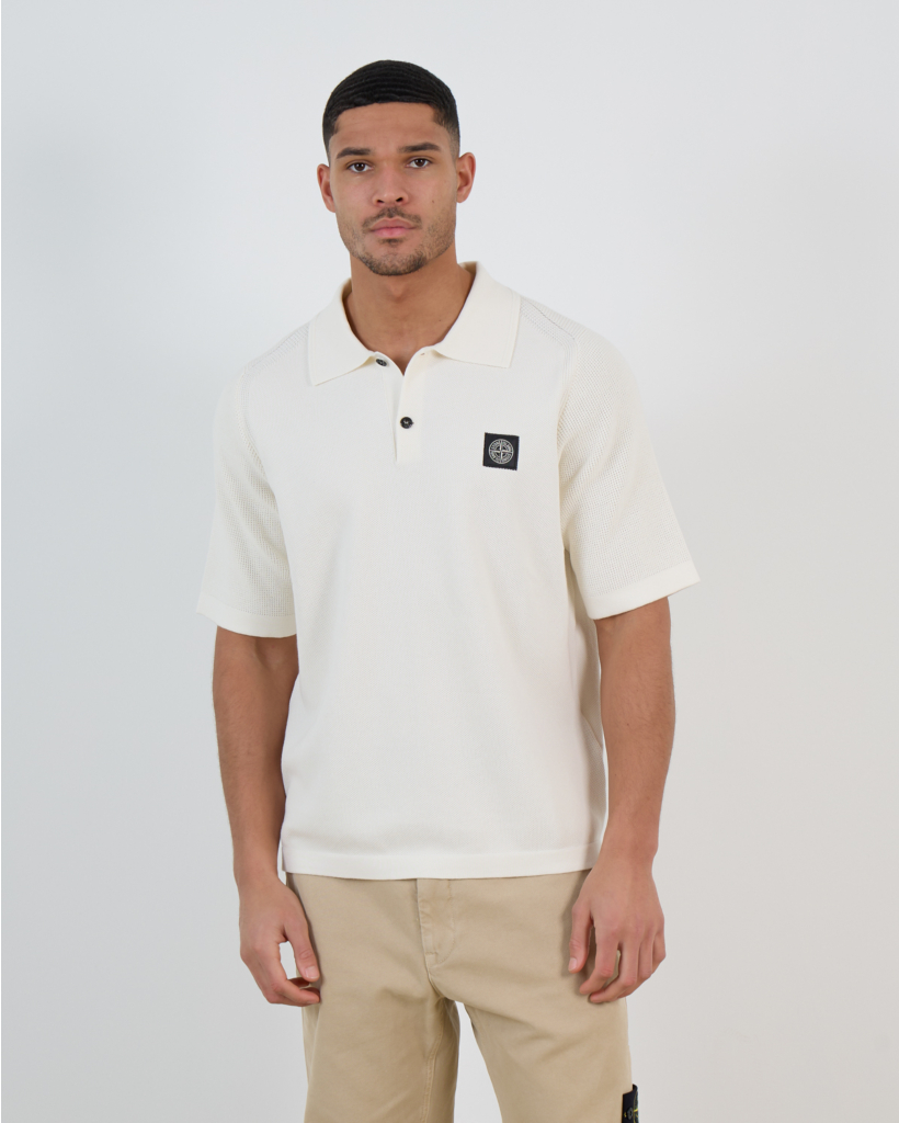 5100030 Polo Short Sleeve Ivory