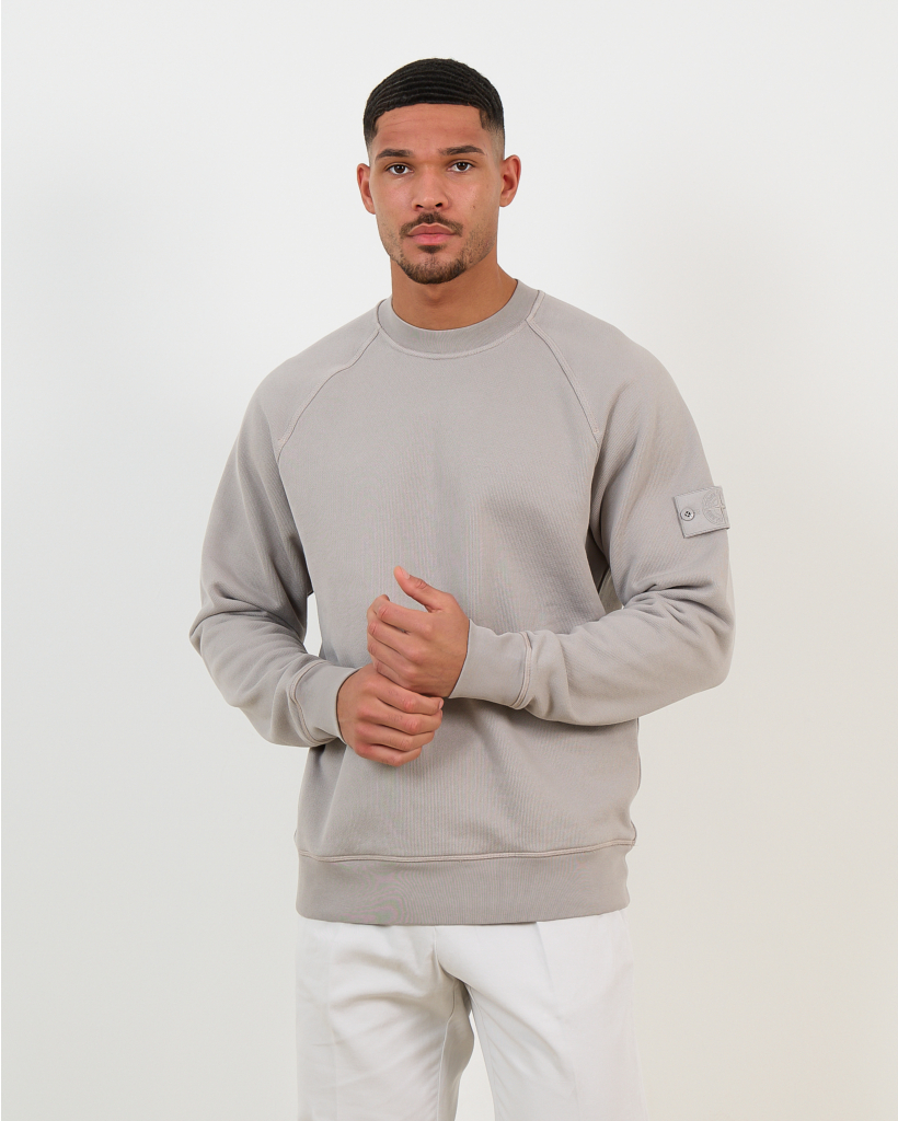 6100028 Ghost Crewneck Sweatshirt Dust Grey