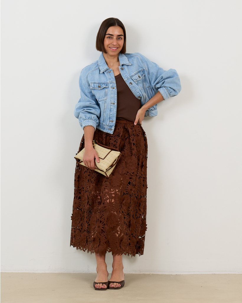 Penelope Slouch Bag in Beige Raffia