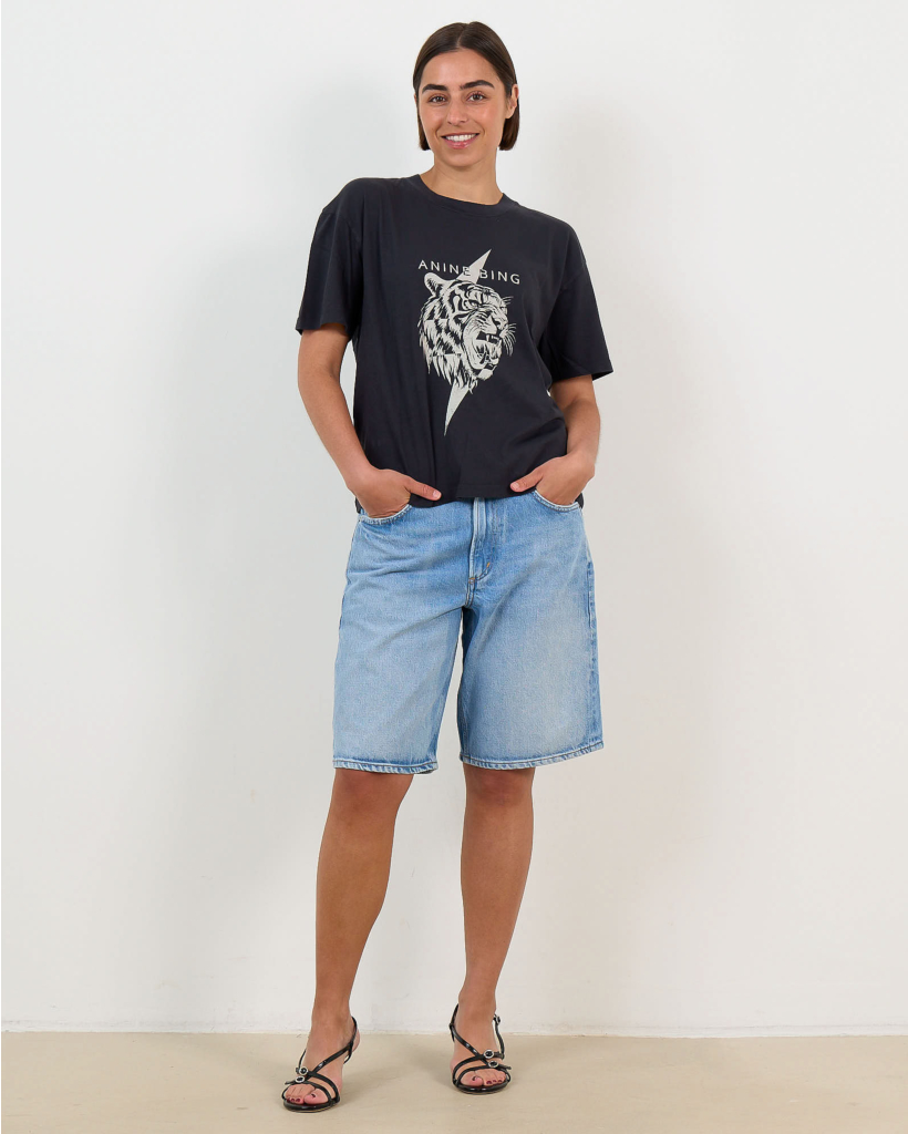 Walker Tiger Tee Vintage Black