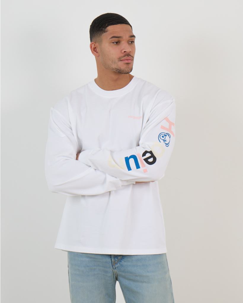 Protect Your Peace Long-Sleeve Tee White