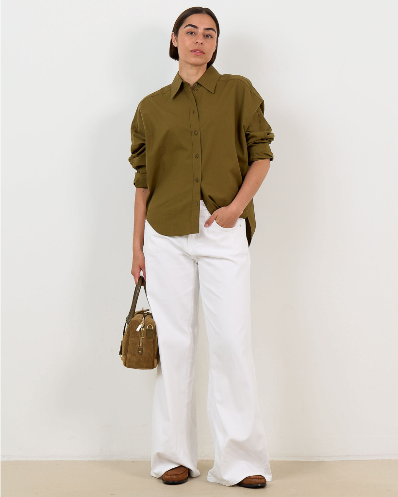 Palazzo Jeans White L32