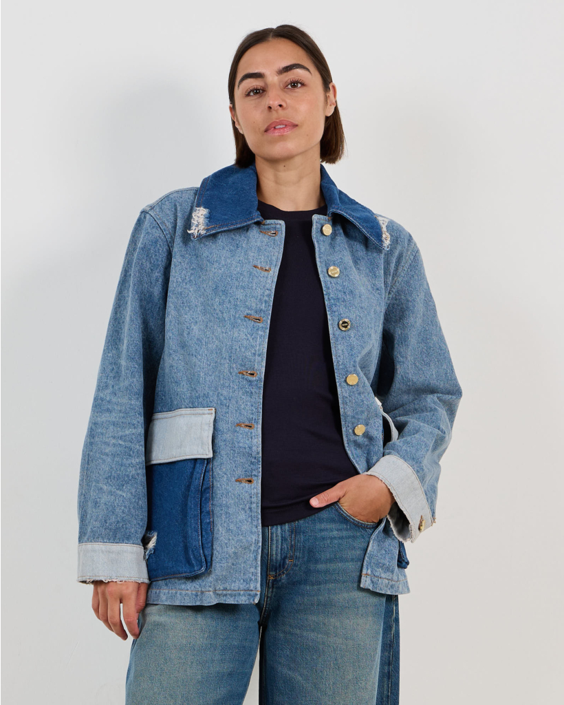 Denim Jacket Mid Blue