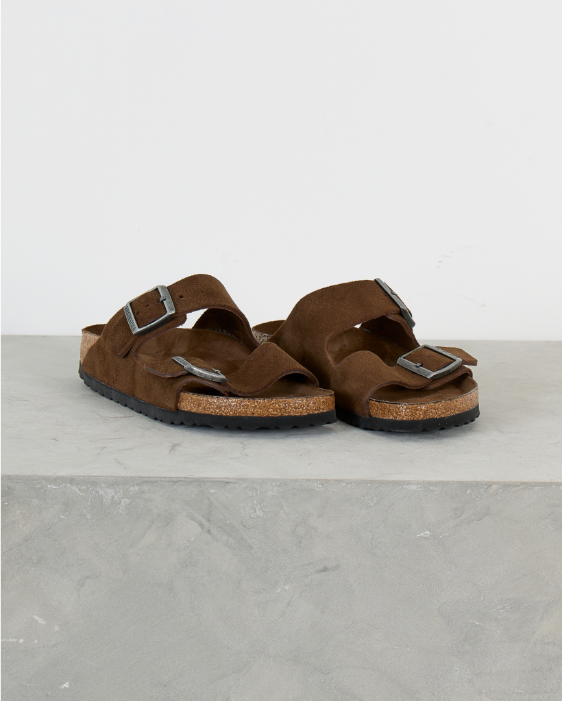 Arizona Soft Suede Sandals Carafe Tonal