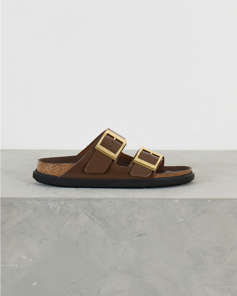 Arizona Droplet Buckle Sandals High-Shine Caraf