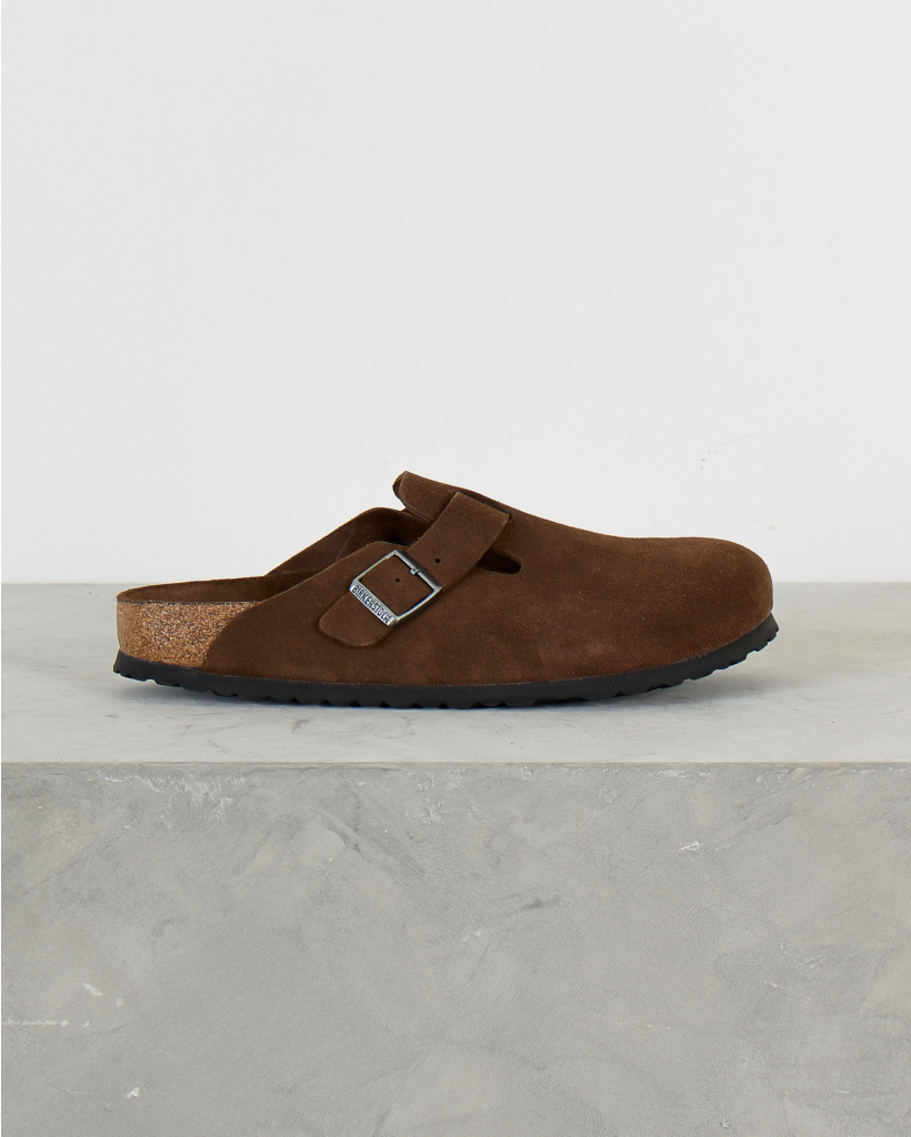 Boston Suede Slip-Ons Carafe Tonal