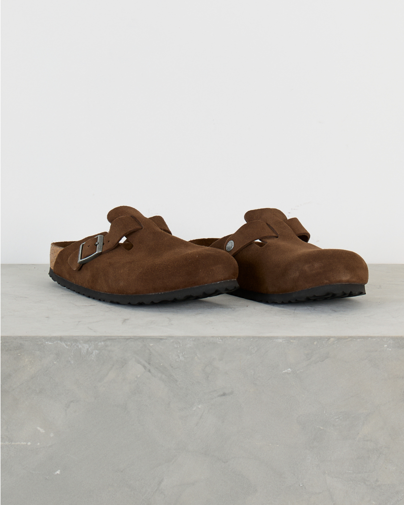 Boston Suede Slip-Ons Carafe Tonal