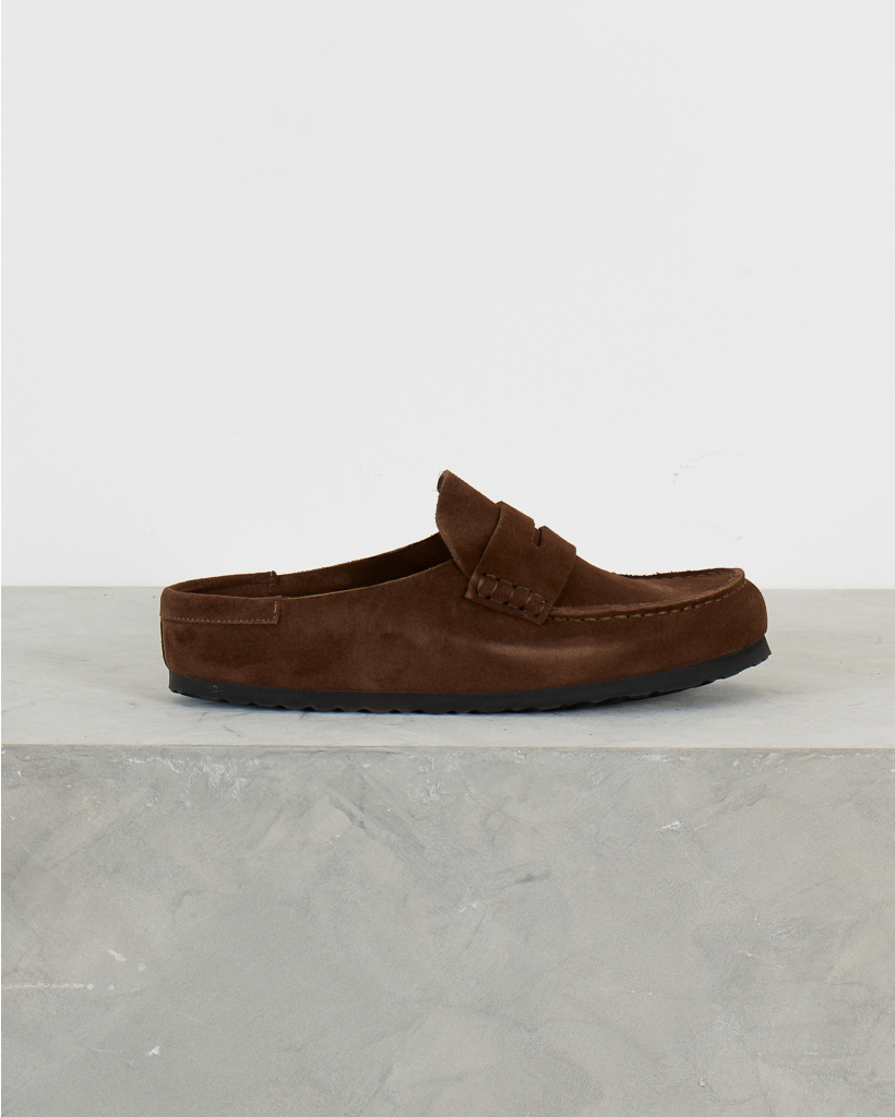 Naples Wrapped Suede Slip-Ons Carafe