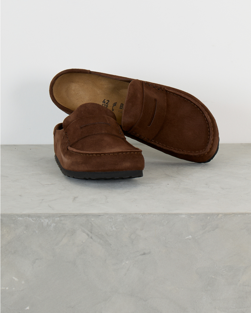 Naples Wrapped Suede Slip-Ons Carafe