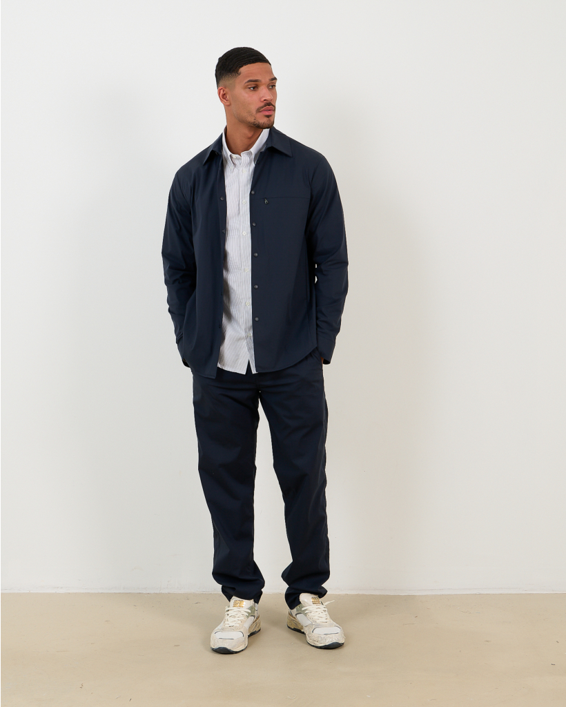 Casual Navy Trousers