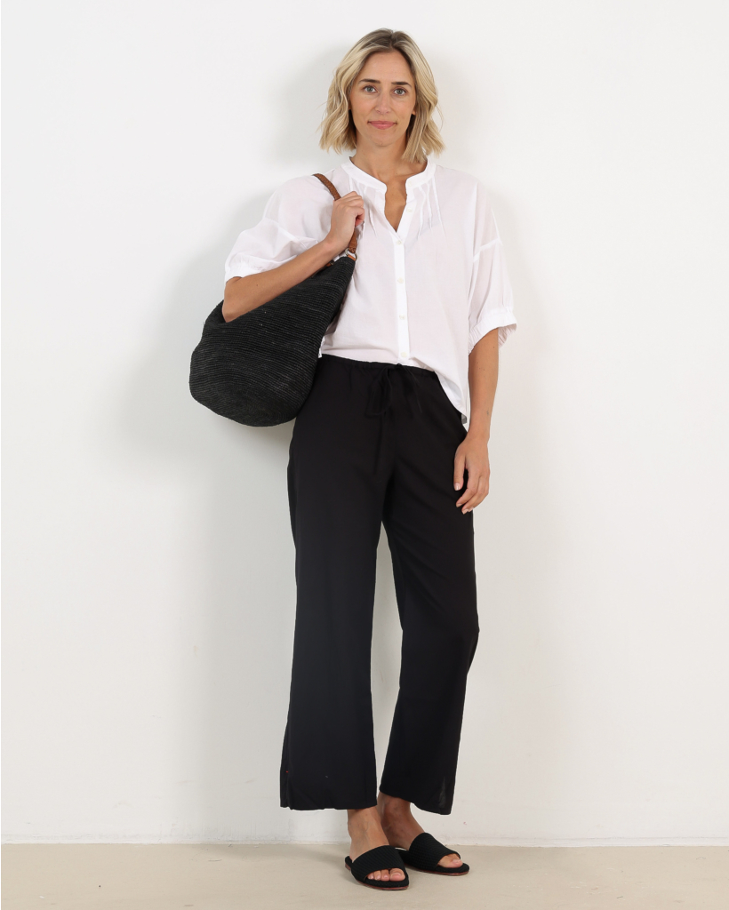 Olson Lightweight Black Trousers