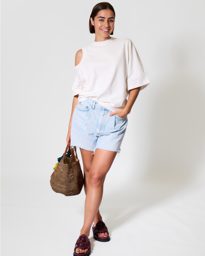 Rhoda Pleated A-line Short Skirt