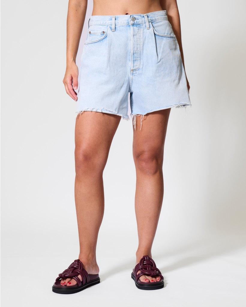 Rhoda Pleated A-line Short Skirt
