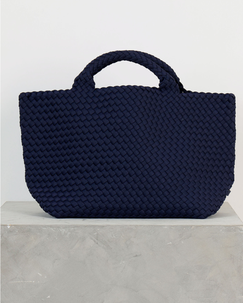 St. Barth Medium Tote in Ink Blue