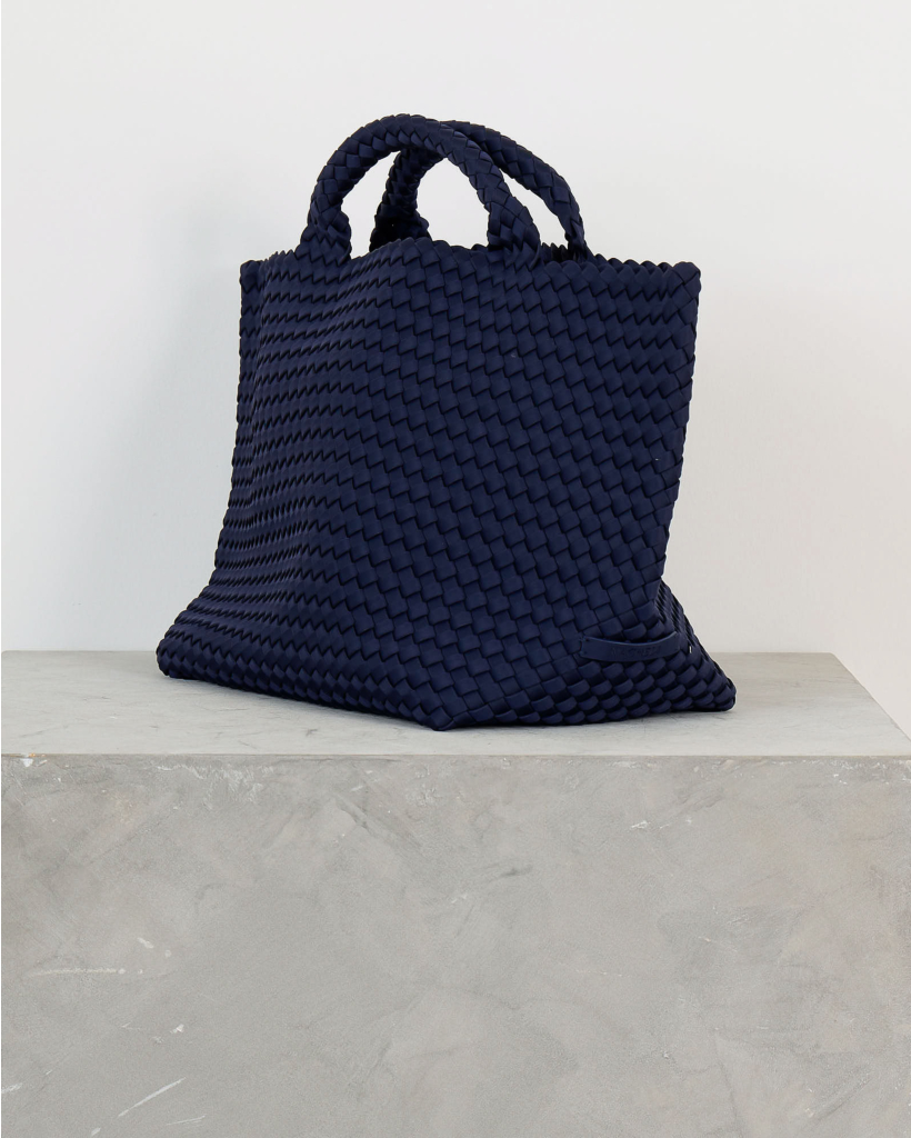 St. Barth Medium Tote in Ink Blue