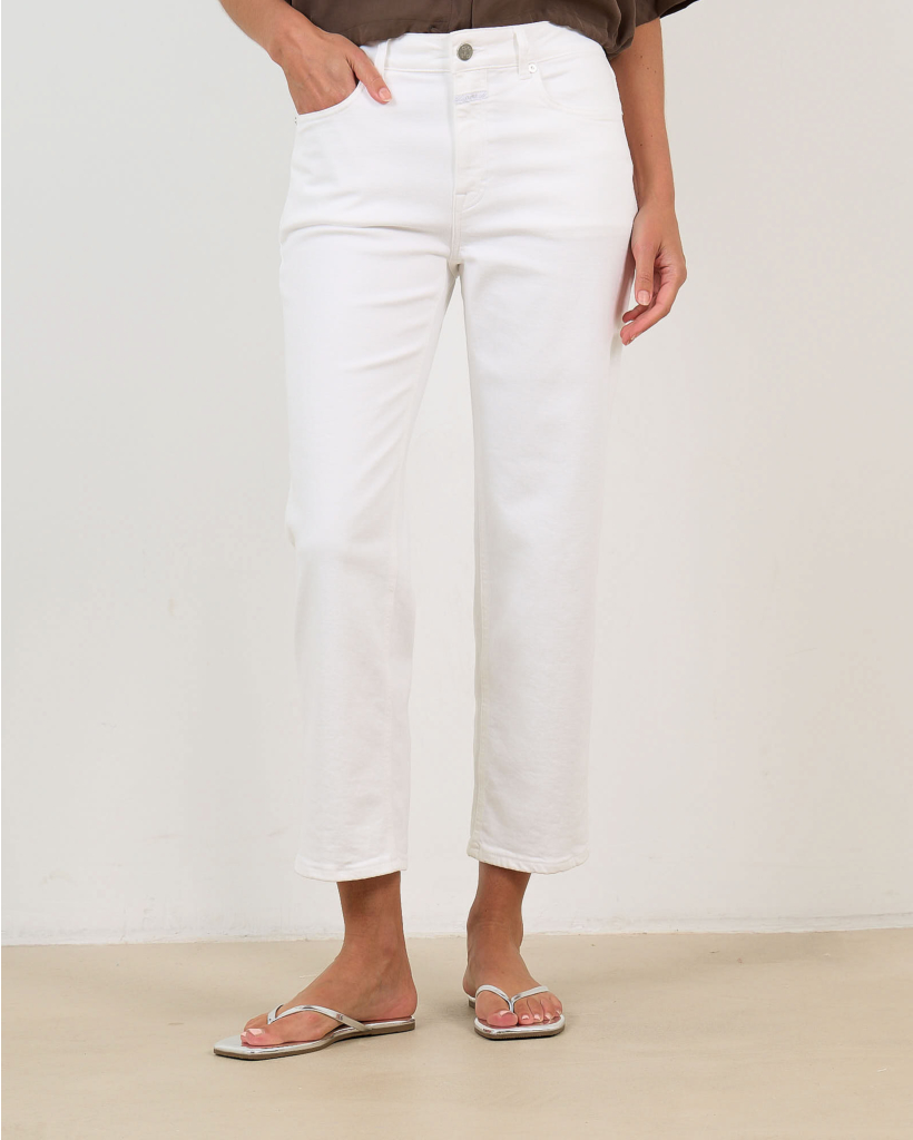 women's regular fit jeans 200 White