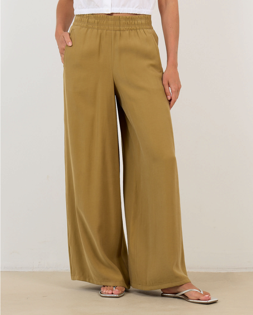 Ceiling Cotton Trousers Yellow L 34