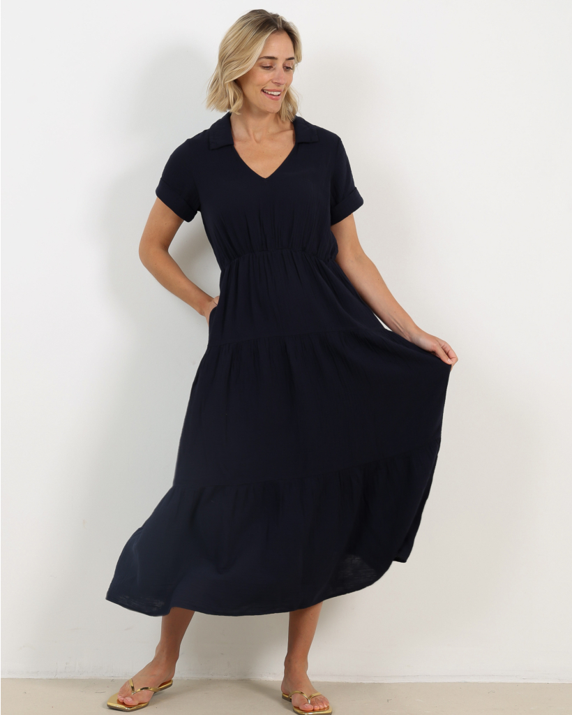 Larissa Chiffon Dress North Star