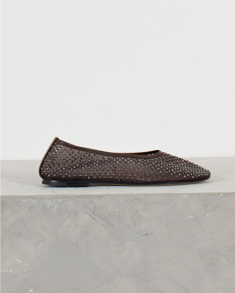 Balla Crystals Pump Brown