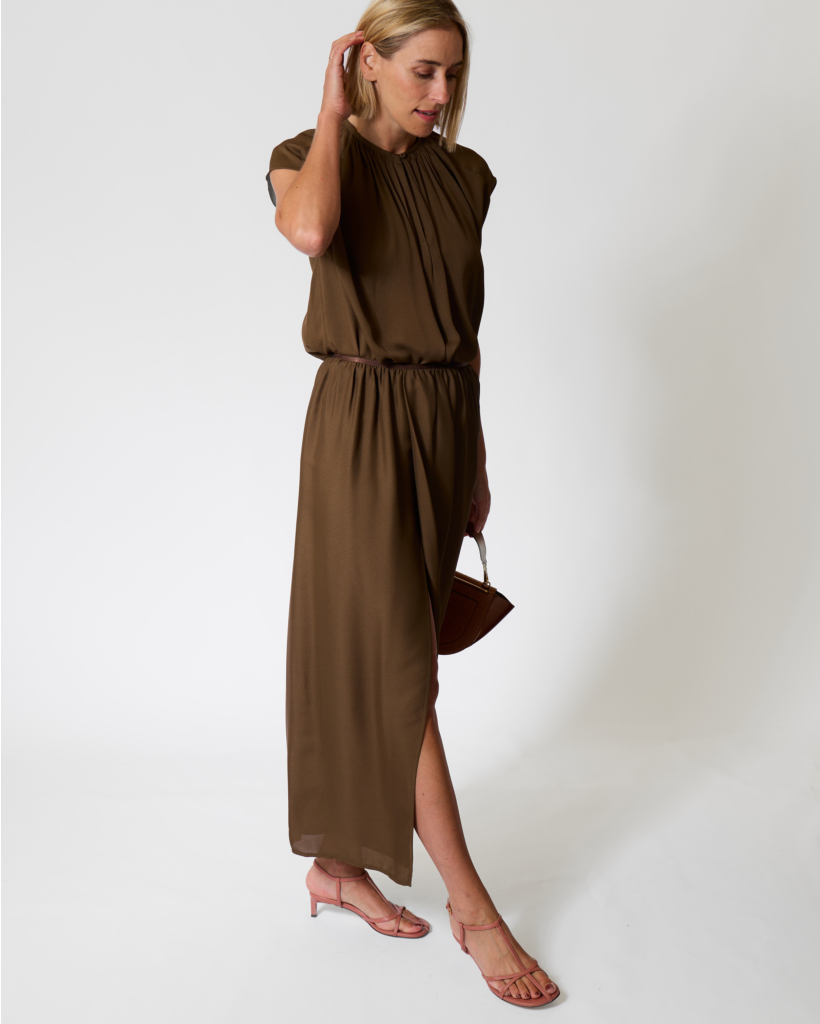 Silk-Blend Sleeveless Blouse Old