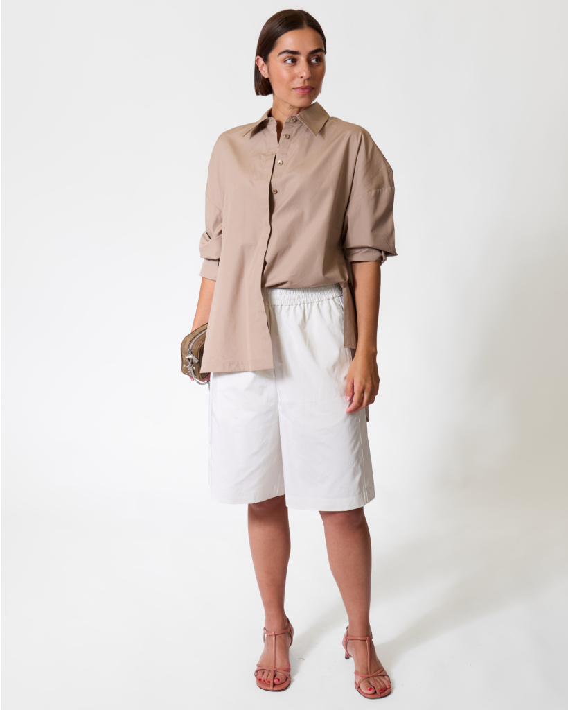 Oversized Blouse Dark Stone Darst