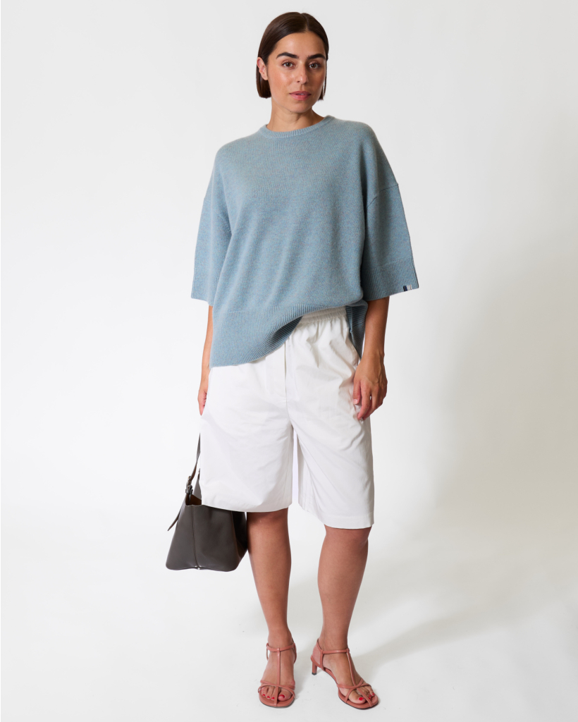 Nylon Easy Short White