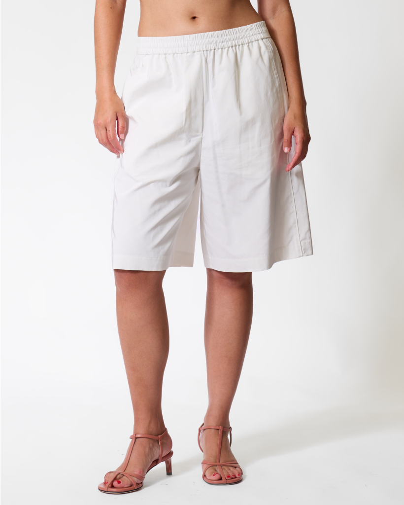 Nylon Easy Short White