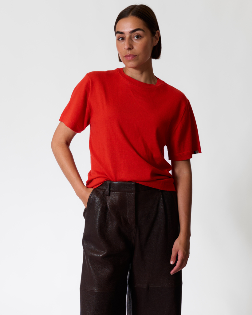 Cuba Kasjmiermix T-shirt Tomato