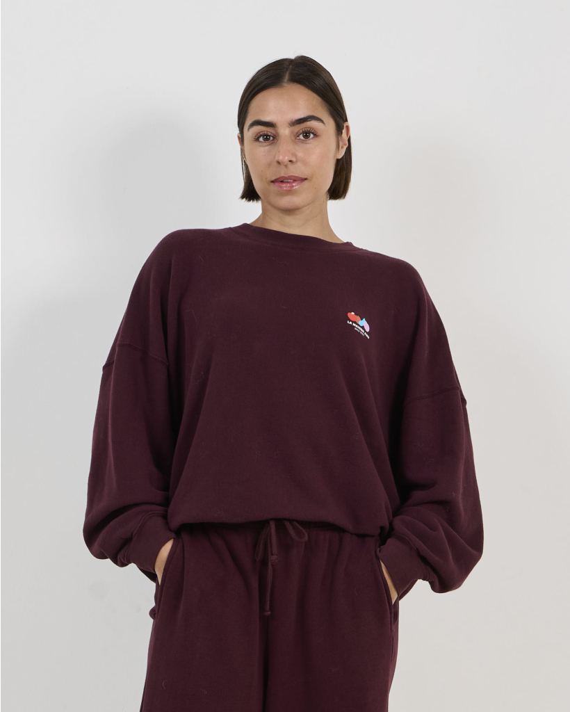 Atubay Sweater Lie De Vin 