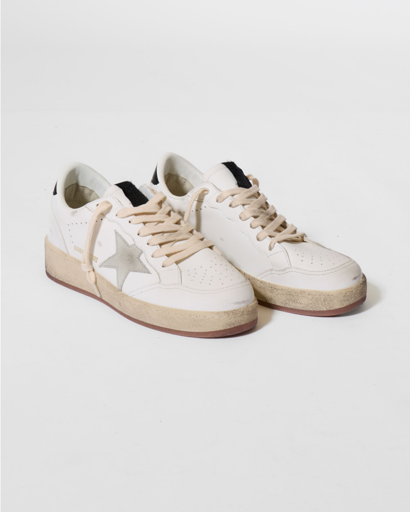 Ballstar Leather Sneaker White/Ice/Black