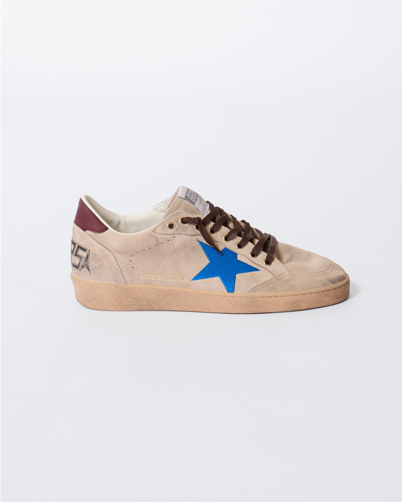 Ballstar Sneaker Dark Beige/Blue